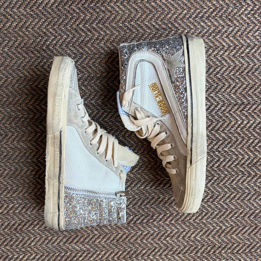 🆕RARE🌟Golden Goose Deluxe Brand Slide Sneakers